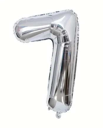 Balão Foil 32″ nº 7 – Prateado