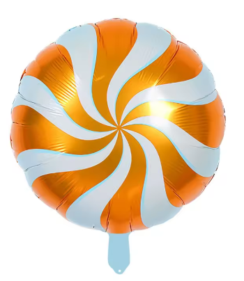 Balão Foil 18″ Moinho de Vento Laranja