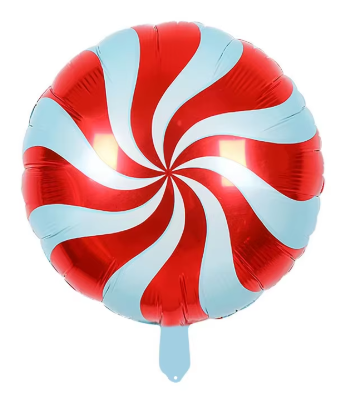 Balão Foil 18″ Moinho de Vento Vermelho