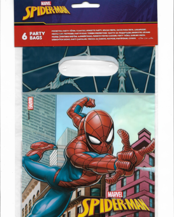 Sacos para lembranças para festa de aniversário com tema Spider-Man